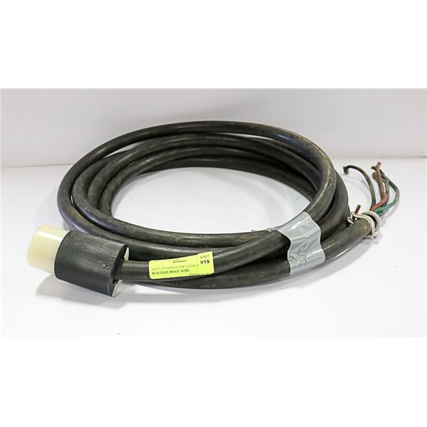 19 FT. 5 CONDUCTOR 10 GAUGE WEATHER PROOF WIRE