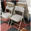 Image 1 : SET OF 8 FOLDING CHAIRS