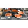 Image 1 : GOTHAM STEEL 7PC FRYING PAN & POT SET