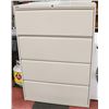 Image 1 : 4 DRAWER LATERAL FILE CABINET