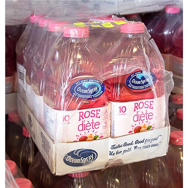 3 CASES WITH 8 - 1.89 L OF DIET PINK CRANBERRY