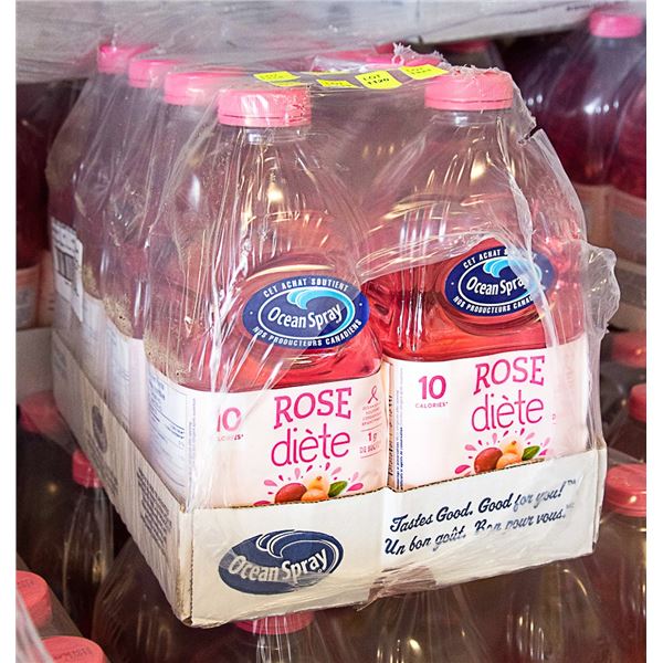 3 CASES WITH 8 - 1.89 L OF DIET PINK CRANBERRY