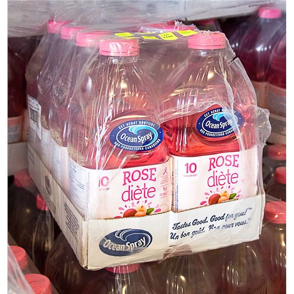 3 CASES WITH 8 - 1.89 L OF DIET PINK CRANBERRY