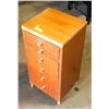 Image 2 : 12X12X26 INCH ANTIQUE CHEST OF DRAWERS