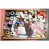 Image 1 : SEWING LOT WITH LOTS OF THREAD