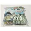 Image 1 : 6 BAGS OF ASSORTED MARBLES