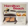 Image 1 : HAMILTON BEACH INDOOR GRILL/PANINI PRESS