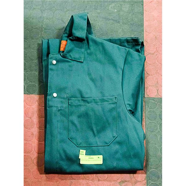 GREEN ONE PIECE COVERALLS S:40