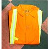 Image 1 : ORANGE COVERALLS S:60 W/ REFLECTOR STRIPS