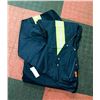 Image 1 : NAVY BLUE COVERALLS S:38 W/ REFLECTOR STRIPS