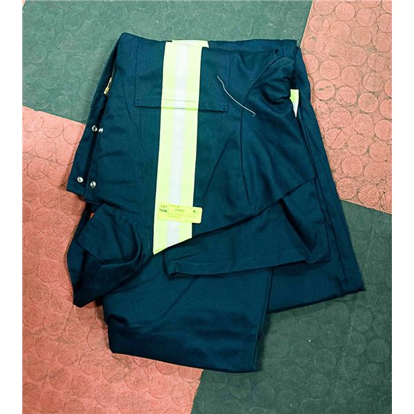 NAVY BLUE COVERALLS S:44T W/ REFLECTOR STRIPS