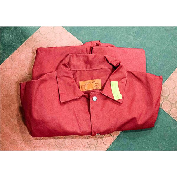 RED ONE PIECE COVERALLS S:54T