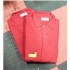 Image 1 : PAIR OF RED ONE PIECE COVERALLS SIZE 58