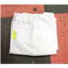 Image 1 : 3 PAIR OF WHITE FOOD INDUSTRY PANTS S:44 - NEW