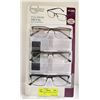 Image 1 : FOSTER GRANT READING GLASSES 3 PACK +1.50