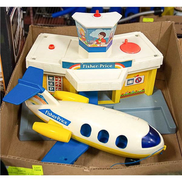 FISHER PRICE AIRPORT & AIRPLANE