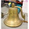 Image 1 : BRASS SHIP BELL MARKED 55 MAUI 1884