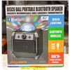 Image 1 : DISCO BALL PORTABLE BLUETOOTH SPEAKER IN BOX