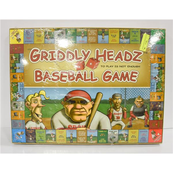 SEALED GRIDDLY HEADZ BASEBALL