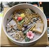 Image 1 : ROUND BOX FULL OF JEWELRY ALL TOGETHER