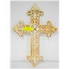 Image 1 : OLD CAST IRON CROSS APPROX 20 INCHES TALL