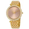 Image 2 : NEW MICHAEL KORS 39MM CHAMPAGNE DIAL CRYSTALS $340