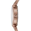 Image 3 : NEW FOSSIL WHITE DIAL ROSE-GOLD TONE 34MM WATCH