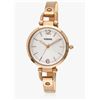 Image 4 : NEW FOSSIL WHITE DIAL ROSE-GOLD TONE 34MM WATCH