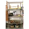 Image 1 : RACK OF ASSORTED HOUSEHOLD ITEMS + MUCH MORE