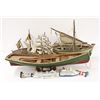 BOX OF WOODEN SHIP DECOR PIECES