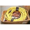 Image 1 : LOT OF ASSORTED EXTENSION CORDS & MORE