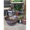 Image 2 : Silk Plant and Umbrella Stand D‚cor Set