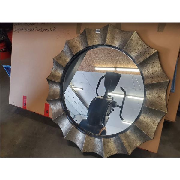 Large Round Decorative Mirror