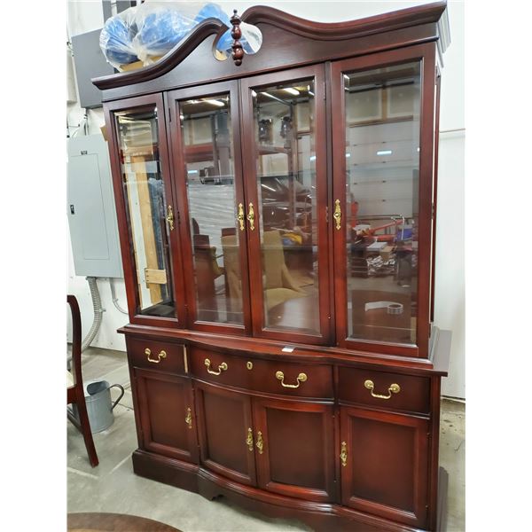 Mahogany China Cabinet