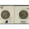 Image 1 : 1898 & 1903 BARBER QUARTERS