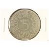 Image 1 : 1971-J GERMAN SILVER 5 MARKS BRILLIANT UNC