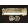 Image 1 : ROLL OF 35-BRILLIANT UNC 1963 CANADA FIVE CENTS
