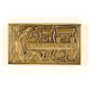 Image 2 : ISRAEL 1 1/4'' X 2 1/4'' BRONZE BAR. "TEFILLIN" BY