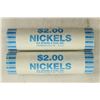 Image 1 : 2-$5 ROLLS OF 2004-D LEWIS & CLARK KEELBOAT