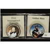 Image 1 : 2-COLORIZED KENNEDY HALF DOLLARS WITH ELVIS