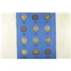 Image 1 : 9 ALL DIFFERENT DATE 1954-1959 WASHINGTON SILVER