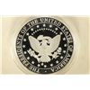 Image 2 : JOHN F. KENNEDY PROOF 1 1/2'' SILVER PLATED TOKEN