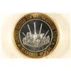 Image 2 : CASINO $10 SILVER TOKEN (UNC) STARDUST