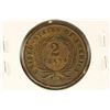 Image 2 : 1864 US TWO CENT PIECE WITH VIRDIGRIS (FINE)