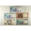 Image 2 : 5-PIECES OF PERU CURRENCY 2-1985-10 INTIS, 1987-