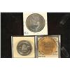 Image 2 : 3 ASSORTED CANADA TRADE DOLLARS ALL BRILLIANT UNC