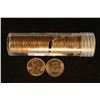 Image 1 : ROLL OF 50-BRILLIANT UNC 1955-S LINCOLN WHEAT