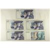 Image 1 : 5 PIECES OF SWEDISH CURRENCY 4-20 KRONOR &