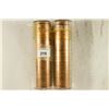 Image 1 : 2-ROLLS OF 50-BRILLIANT UNC 1960 LINCOLN CENTS