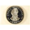 Image 1 : 33 GRAM STERLING SILVER PROOF ROUND JAMES